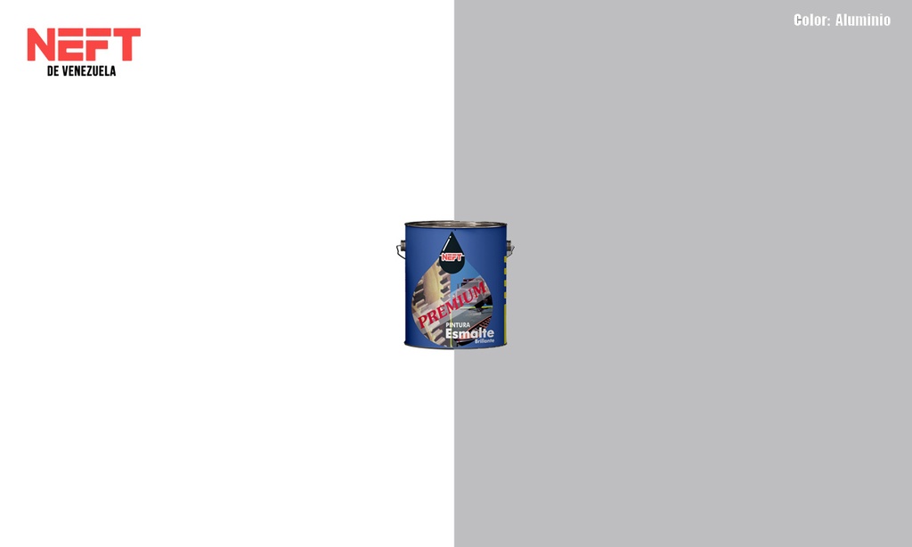 NEFT ESMALTE ALUMINIO CUARTO 1/4